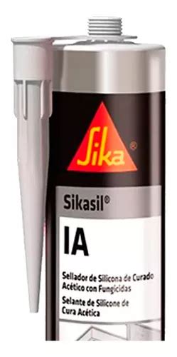 Sikasil Ia 280ml Transparente incolor Silicone Acético Sika