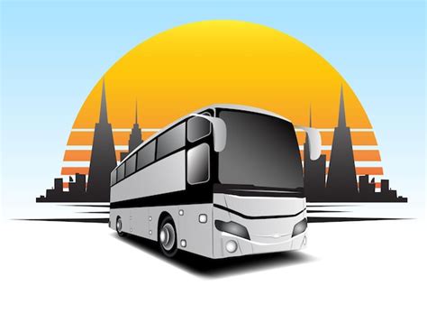 Premium Vector Tour Bus