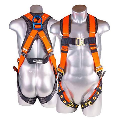 Palmer Safety Full Body Harness With Point Adjustment Dorsal D Ring