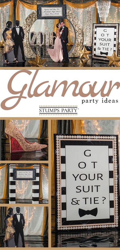 Turn Your Celebration Into A Sophisticated Black Tie Affair With Supplies From Our Sequins And