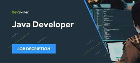 Java Developer Job Description Template DevSkiller