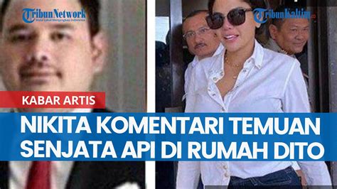 Nikita Mirzani Komentari Temuan Senjata Api Di Rumah Dito Mahendra