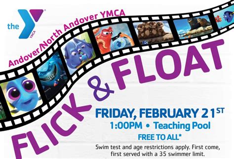 Flick And Float At The Andovernorth Andover Ymca Merrimack Valley Ymca