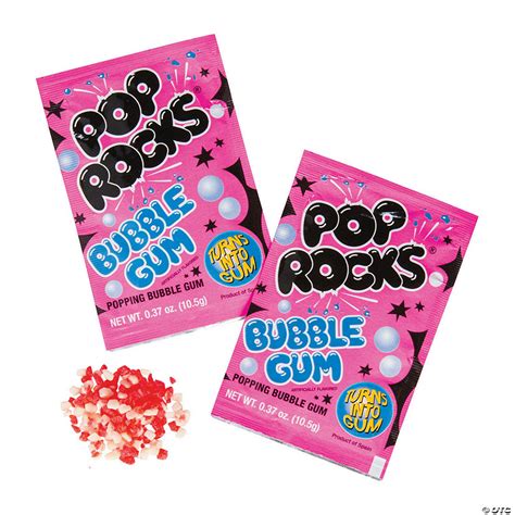 Pop Rocks® Bubble Gum Hard Candy 24 Pc Oriental Trading