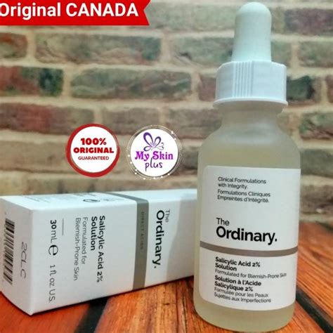 Jual The Ordinary Salicylic Acid 2 Solution 30ml Shopee Indonesia