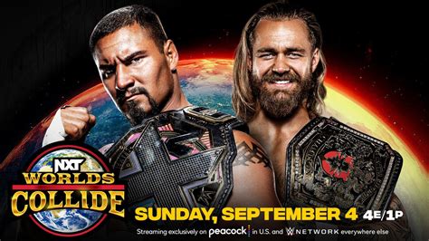 NXT Worlds Collide 2022 Match Card UK Time Live Stream And More