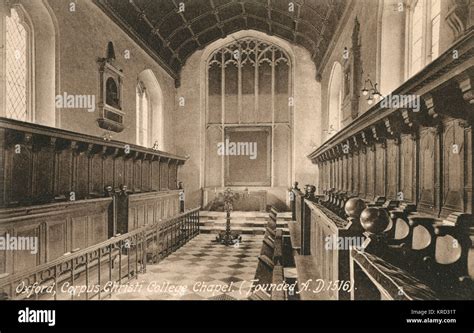 Corpus Christi College Chapel, Oxford Stock Photo - Alamy