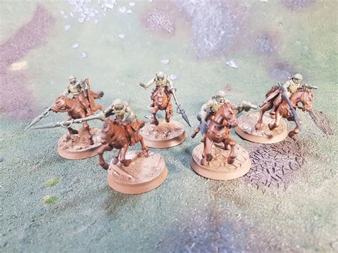 Imperial Guard Tallarn Desert Raiders Rough Riders Paint Ready Etsy