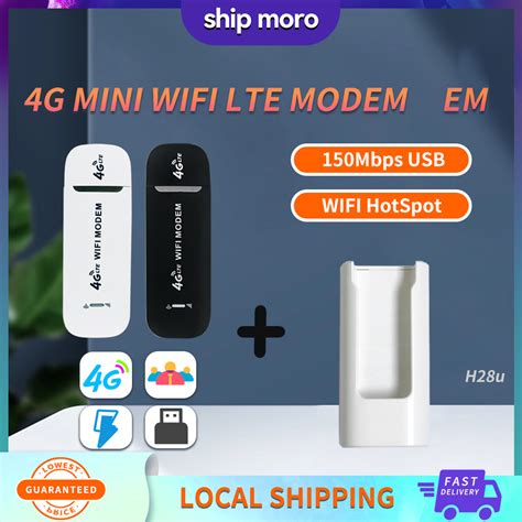 Jual Modem Wifi 4g Support All Operator Sim Card 150 Mbps Modem 4g Lte Modem Wifi Travel Usb