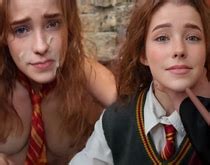 Hermione Granger es la putita del profesor en la versión porno de Harry