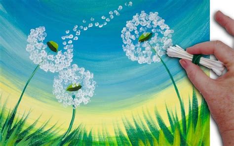 How To Paint A Dandelion 10 Amazing And Easy Tutorials Flower