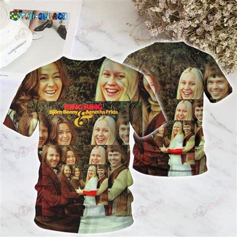 [HOT] Abba Ring Ring Album Cover Short Sleeve Shirt - Usalast