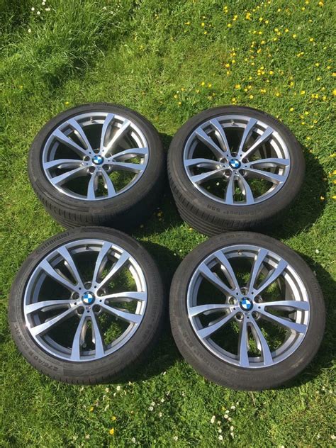 Genuine 469m Bmw X5 M Sport 20 Inch Wheels Alloys X6 X3 E53 E70 In Durham County Durham