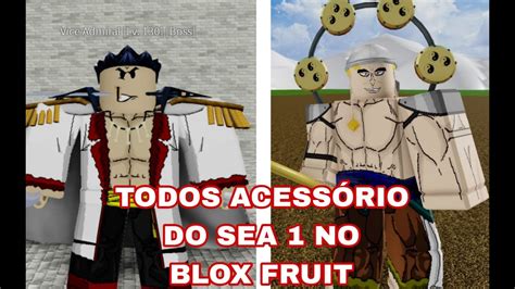 TODOS OS ACESSÓRIOS DO SEA 1 NO BLOX FRUIT YouTube