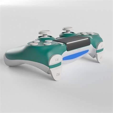 Sony PlayStation 4 DualShock Controller Alpine Green Edition 3D Model