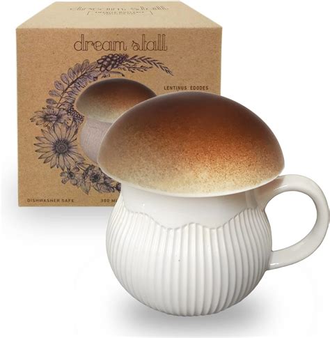 Amazon Avafort Mushroom Lid Ceramic Coffee Mug Mushroom Ceramic