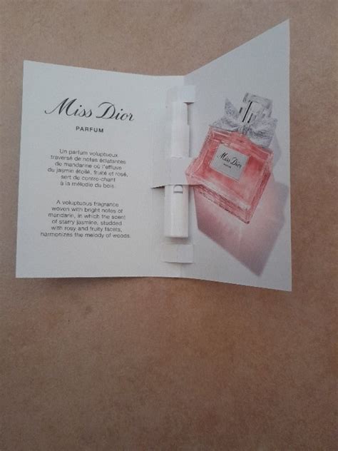 Dior Miss Eau De Parfum Sample Travel Size 1 Ml INCI Beauty