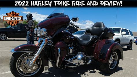 2022 Harley Trike Tri Glide Ultra Ride And Review YouTube