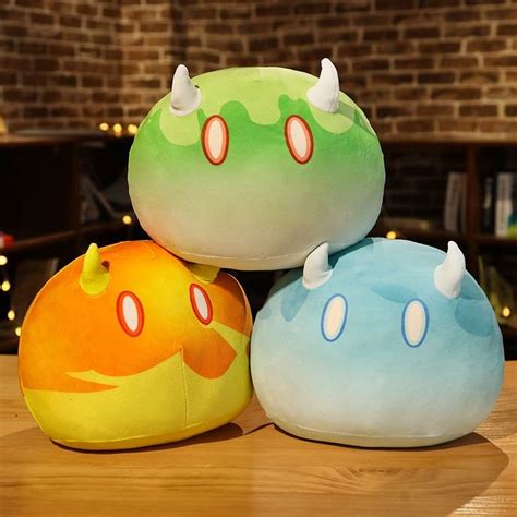 Game Genshin Impact Slime Theme Anime Cute Plush Stuffed Doll Keli