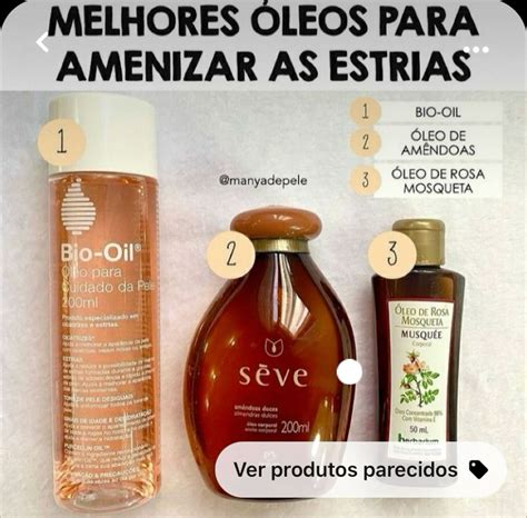Qual O Melhor Oleo Para Estrias - Melhores óleos para estrias | Produtos para estrias, Receita caseira ...
