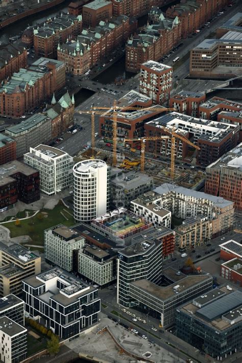 Luftaufnahme Hamburg Baustelle Zum Neubau Einer Mehrfamilienhaus