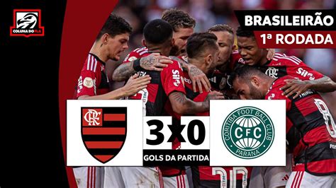 Flamengo 3x0 Coritiba Gols Da Partida NarraÇÃo Rafa Penido