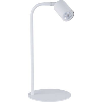 Lampa stołowa minimalistyczna Logan biała TK Lighting