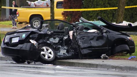 Maple Ridge Car Crash Sends 5 To Hospital Ctv News