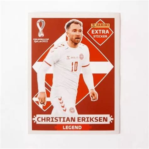 Figurinha Extra Copa Do Mundo Qatar Christian Eriksen Mercadolivre