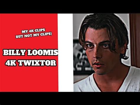 Billy Loomis Scream 4k Twixtor Scene Pack YouTube