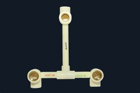 X Inch Ajay Cpvc Hot And Cold Bottom Wall Mixer Adaptor At Piece In Shirwal