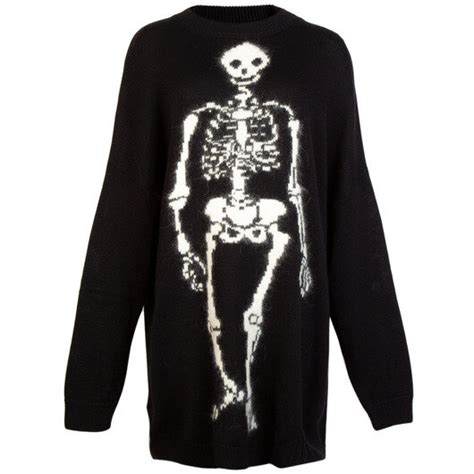 Vaquera Oversized Skeleton Sweater Hervia