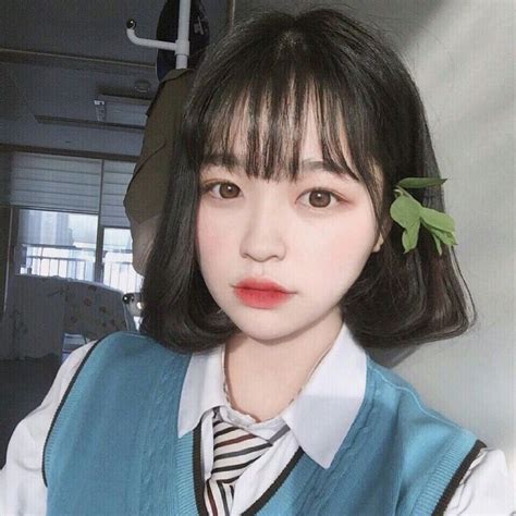 Ulzzang Short Hair Korean Short Hair Ulzzang Korean Girl Asian Girl Favorite Hairstyles