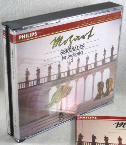 PHILIPS Mozart Edition SERENADES Vol 2 MARRINER WBooklet 4 CDs 1990s