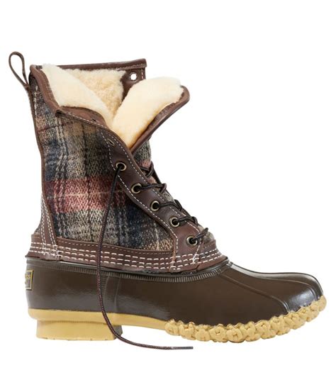 Women S Bean Boot 10 Shearling Lined Boots At L L Bean