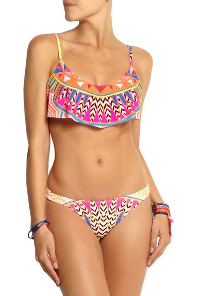 Mara Hoffman Printed Bikini Net A Porter