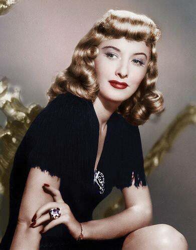 Barbara Stanwyck In Color Barbara Stanwyck Hollywood Stars Classic Hollywood