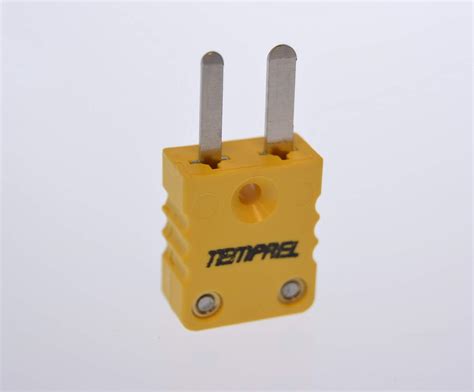 Temprel K Type Miniature Plug Thermocouple Connector Mm Grommet