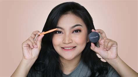 Tutorial Bikin Alis Dengan Pensil Alis Dan Eyebrow Pomade Youtube