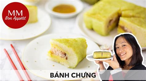 Bánh Chưng Tết Vietnamese Glutinous Rice Cake for Lunar New Year