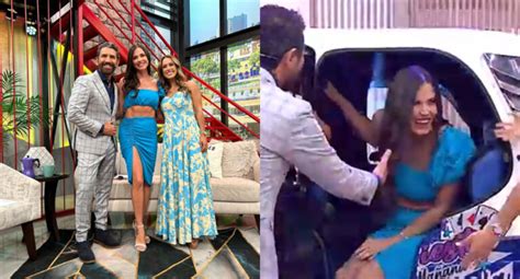Maju Mantilla debutó en Latina y llegó en mototaxi a su primer día en