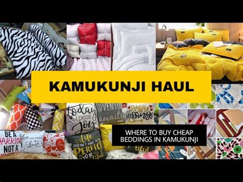 KAMUKUNJI SHOPPING HAUL Where To Buy Cheap Beddings In Kamukunji