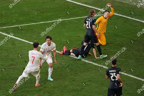 Mikel Oyarzabal Spain Celebrates 35 Editorial Stock Photo - Stock Image ...