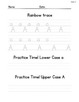 Ufli Aligned Handwriting Practice Lessons By Loganslearning