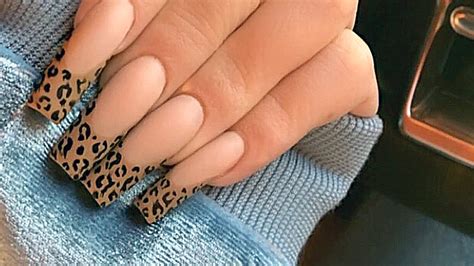 Kylie Jenner Just Made The Leopard French Manicure The Nail Art Trend