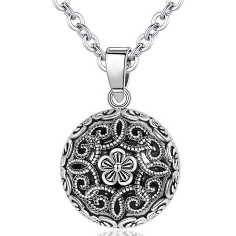 Bola De Grossesse Avec Chaine Collier Femme Enceinte Pendentif Musique