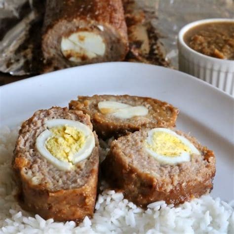 Filipino Beef Pork Meatloaf Embutido Recipe