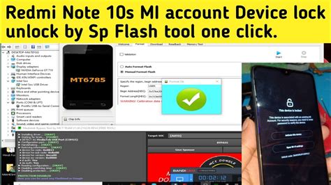 Redmi Note 10s Device Lock Redmi M2101k7ai Mi Account Frp Unlock By