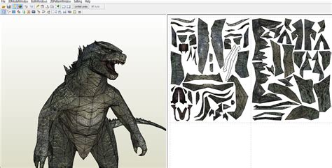 Godzilla Papercraft Wip By Alejandr0 M On Deviantart