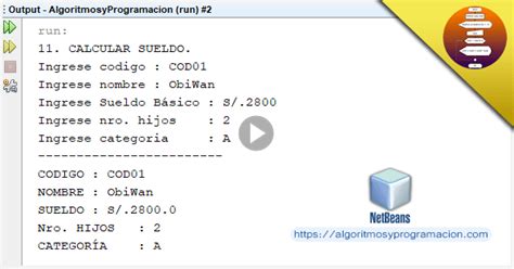 Algoritmo Que Calcula Sueldo A Pagar En Pseint